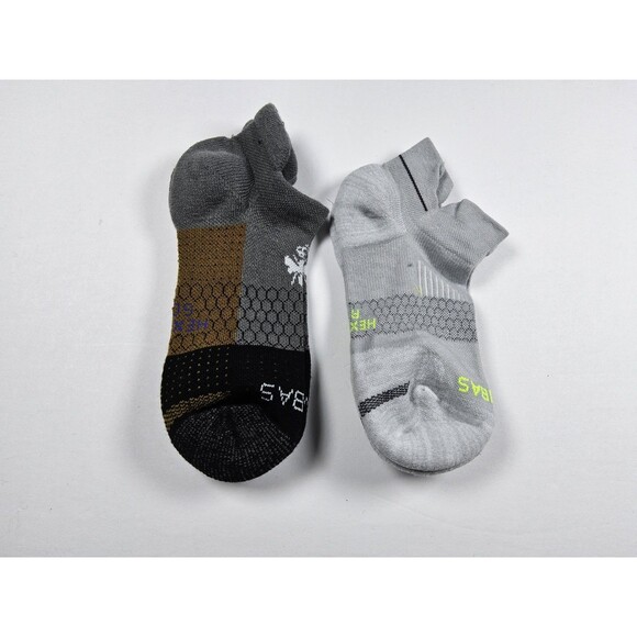 Bombas Hex-Tec Golf & Run Athletic Ankle Socks Lot Of 2 Pairs Size S - Picture 1 of 2